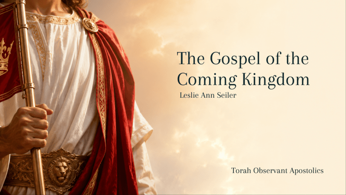 The Gospel of the Coming Kingdom
