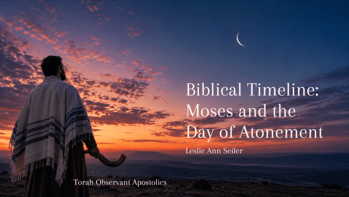 Biblical Timeline: Moses and the Day of Atonement