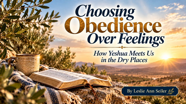 Choosing Obedience Over Feelings: How Yeshua Meets Us in the Dry Places